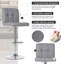 Adjustable Height Counter Stool with Metal Frame-1569650397