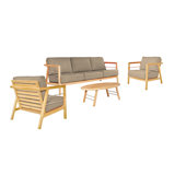 Daniele 5 - Person Outdoor Seating Group with Cushions
