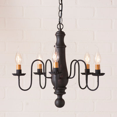Lustree 5 lumières façon bougie/classique Wetherell