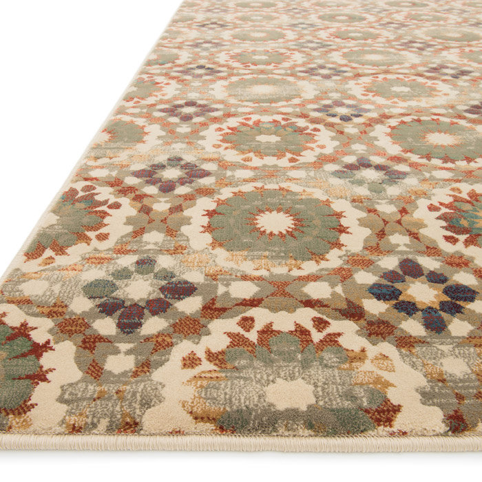Geometric Indoor Rug, Rectangle 9'3" x 12'2"