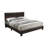 Chenevert Vegan Leather Platform Bed-940773810-940773815