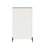 Abbey 32" Tempered Glass Bookcase Cabinet (4-Shelf)-459447556