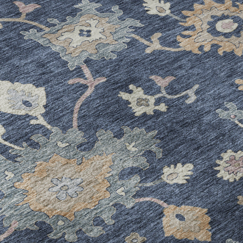 Premium Machine Washable Jaylin AMF1218 Global Rug, Rectangle 1 pi 8 po x 2 pi 6 po
