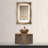 Lucent 31.5'' Single Bathroom Vanity with Tempered Glass Top