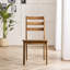 Drea Solid Wood Dining Chairs - Traditional Rustic Farmhouse Kitchen Chairs-1689681976