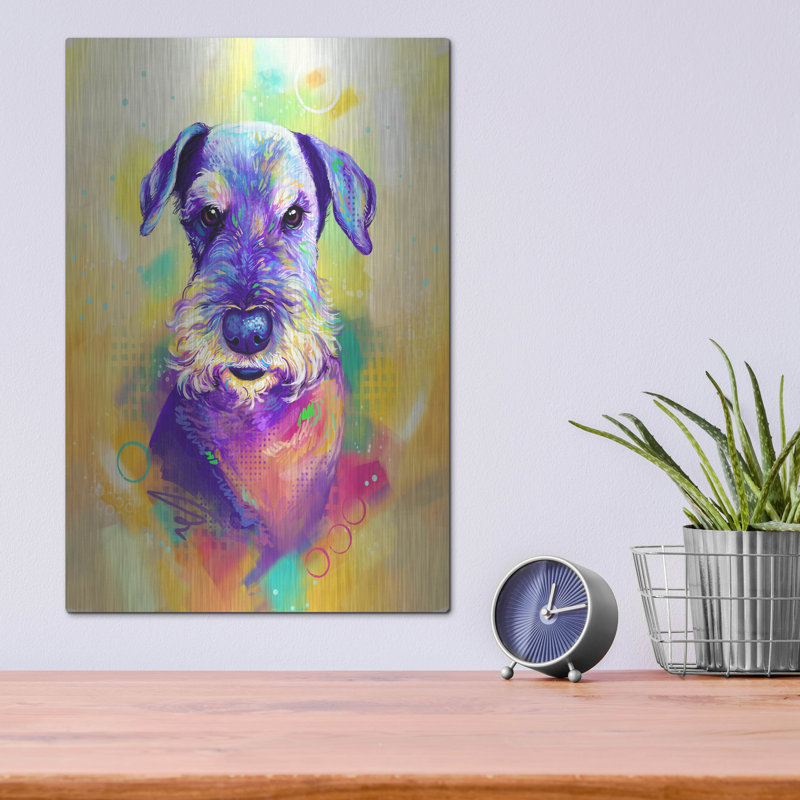 «Pop Art Schnauzer» par Furbaby Affiliates, H 16 po x l 12 po