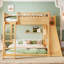 Lit mezzanine avec glissade et rangement Kizi-125179415-125179417