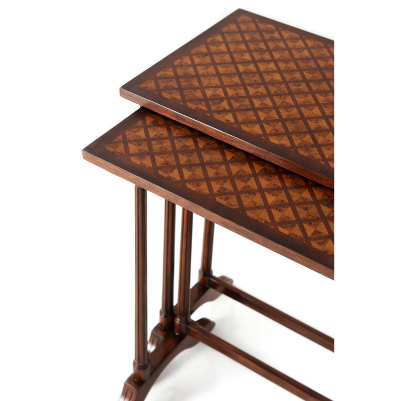 Essential Solid Wood Nesting End Table