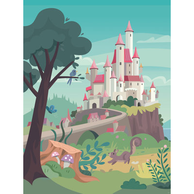 Adhésif mural princesse Disney blanc neige