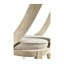 Chaise d'appoint en tissu Suez