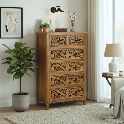 Commode 6 tiroirs Harleen