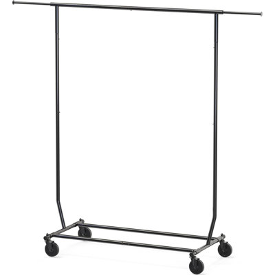 Supreme Commercial Grade Clothing Garment Rack, Chrome
