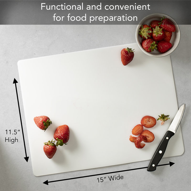 Wood Cutting Board, 15''L x 11.5''W