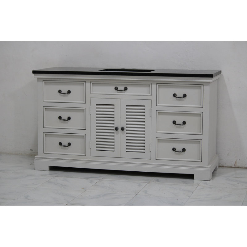 Ensemble de meuble-lavabo simple 60 po Wayzata