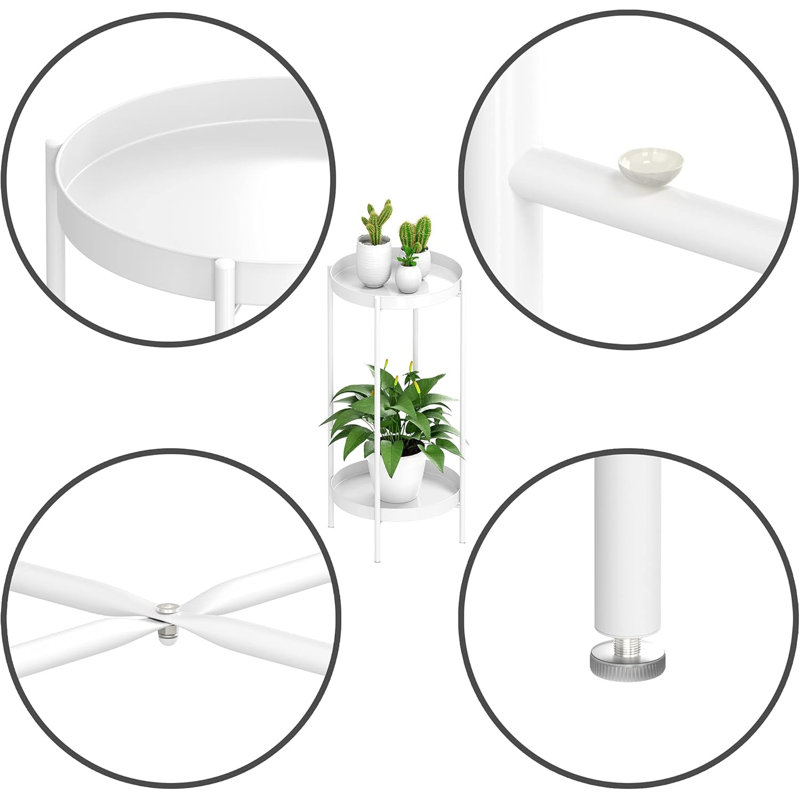 Plant Stand, White