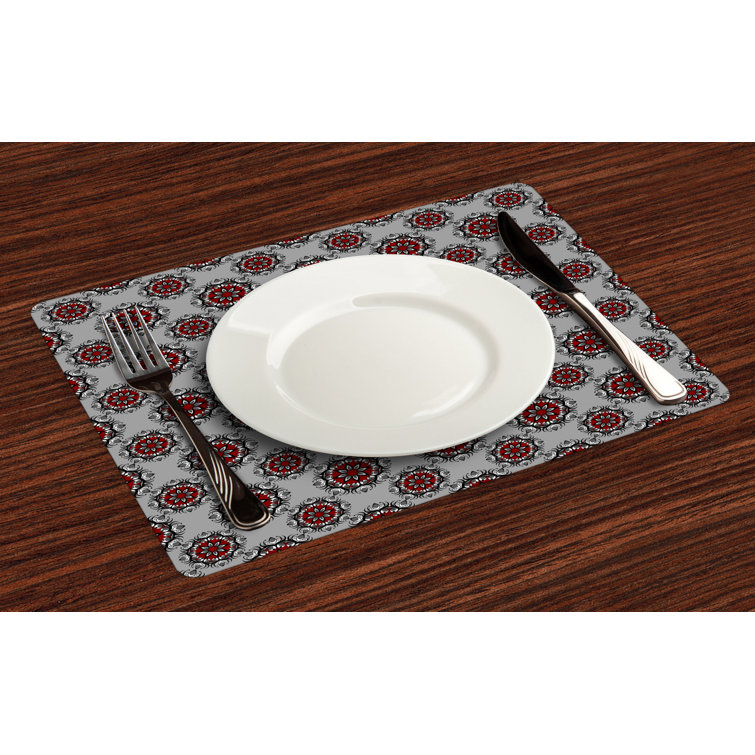 Bless international Polyester Abstract Rectangle Placemat - Wayfair Canada