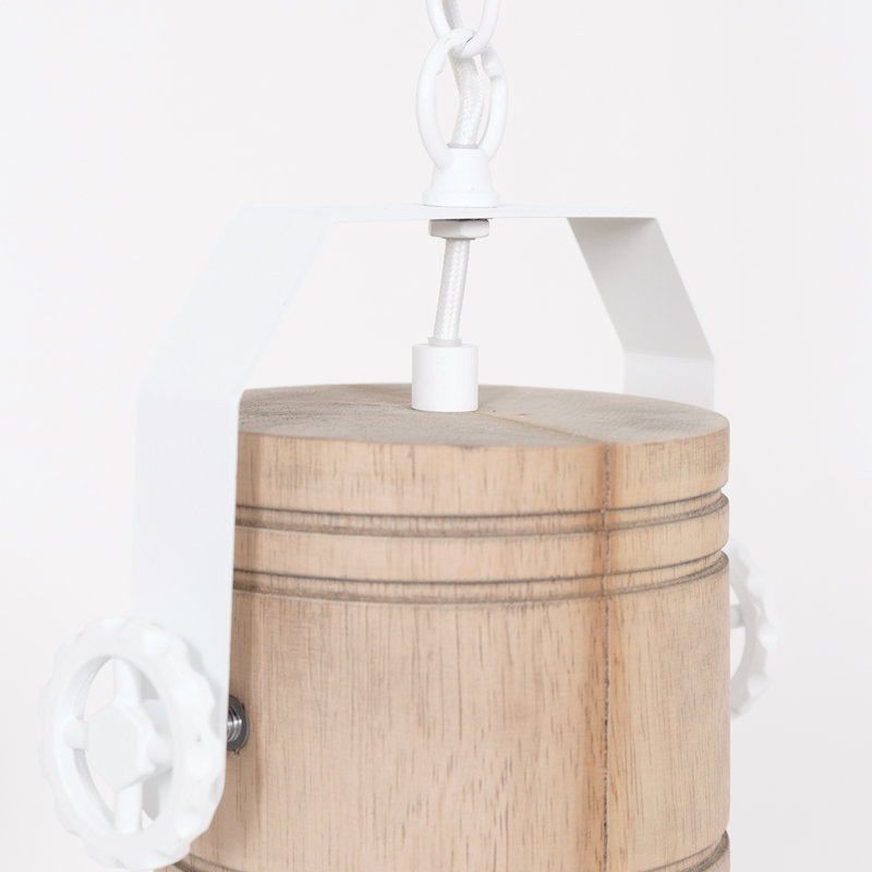 Mraz 1 - Light Dome Pendant, White