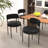 Black Leather Dining Chairs