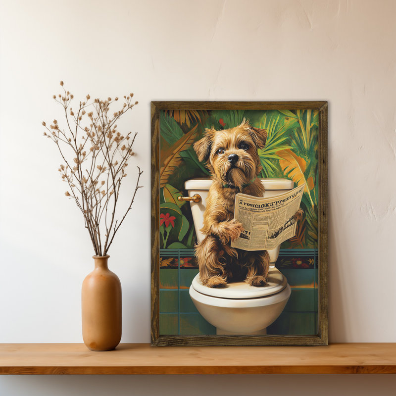 Elegant Decorative Framed MDF Painting, 13.8 x 18.5 x 0.1 inches | 100% MDF (Thickness: 0.1 inches) and 100% Spruce Frame | Perfect Wall Art for Living Room, Bedroom, and Office Décor, Stylish and Modern Design