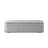 Orane Gray Linen Bench w/Storage