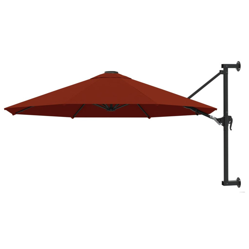 Coelia 300cm Parasol, Terracotta