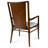Martine 18.50'' H Upholstered Cherry Armchair