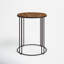 Abraxas Solid Wood Frame End Table