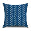 Ensemble de 4 housses de coussins décoratifs à motif géométrique en lin 18 x 18 pouces-124961509