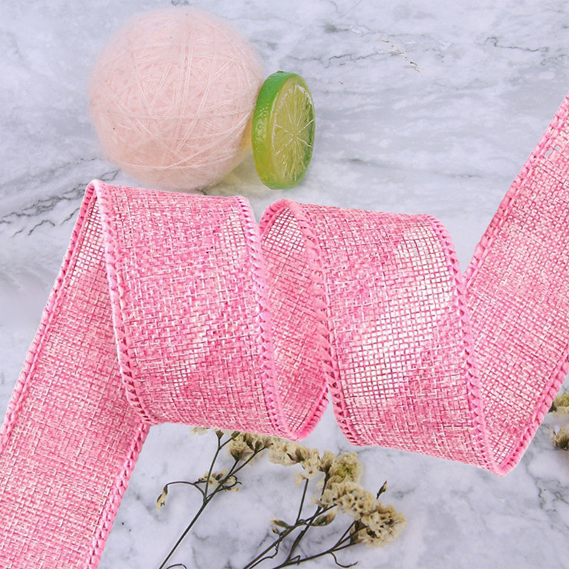 Ruban de Pâques, ruban, bricolage, Pink