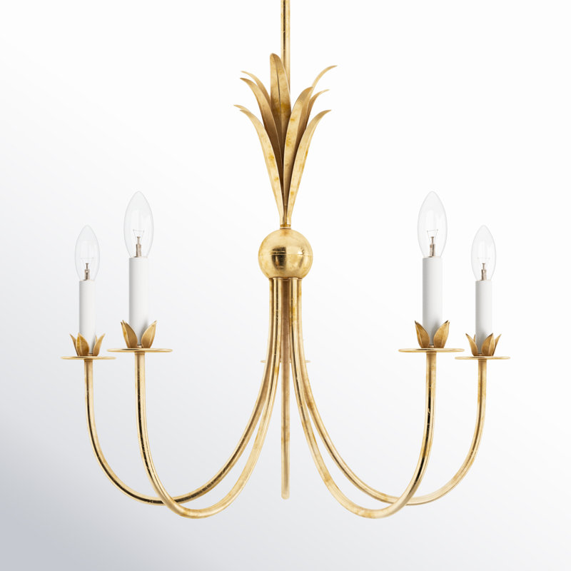 Nicole 5-Light Dimmable Chandelier 