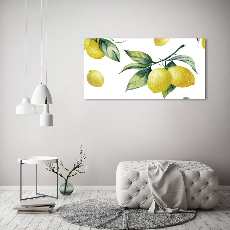 Lemons - Wrapped Canvas Print