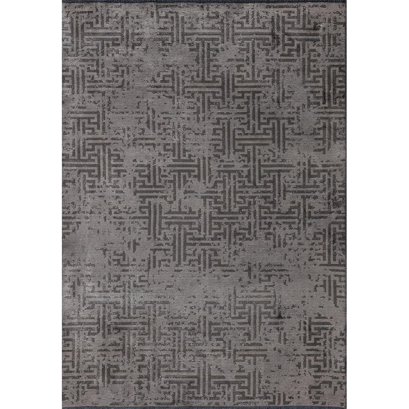 Labyrinthe géo contemporain, Rectangle 6 pi 7 po x 8 pi 3 po