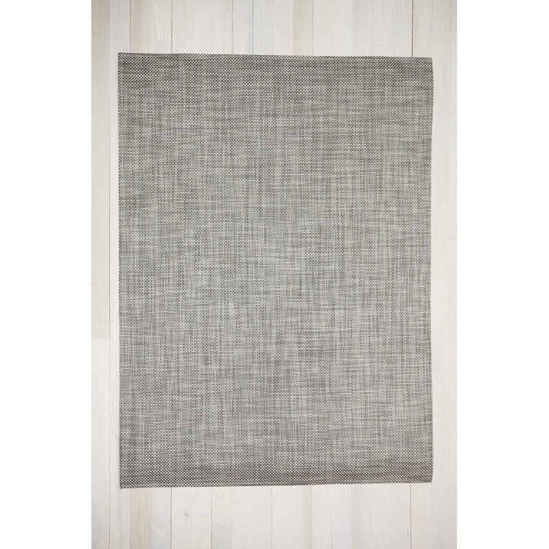 Basketweave Vinyl Indoor / Outdoor Area Rug, Rectangle 118cm x 183cm