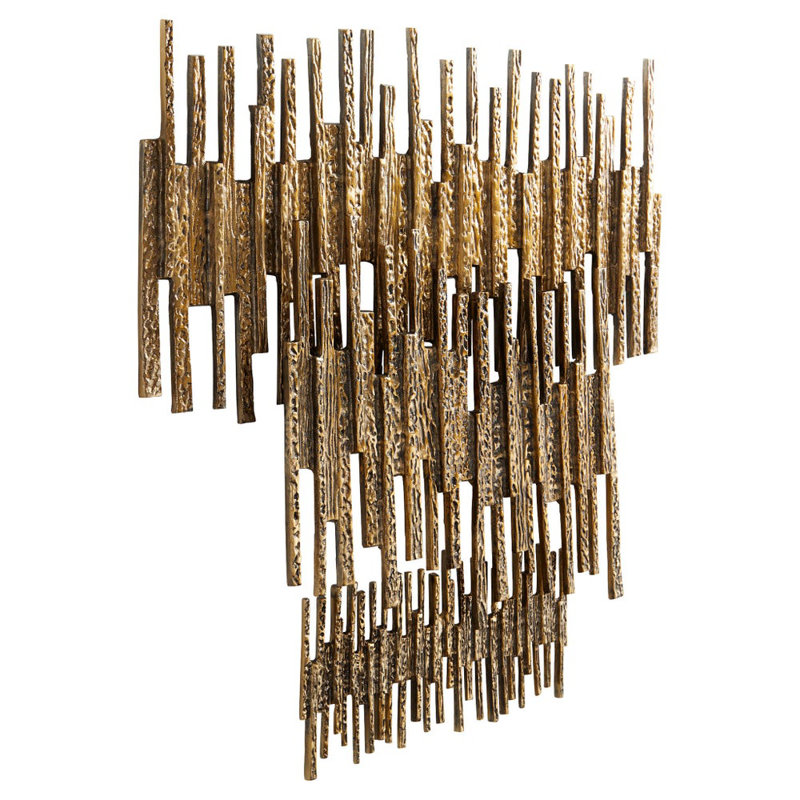 Ledger Metal Wall Decor, 34.5" H x 19.5" W x 1.25" D