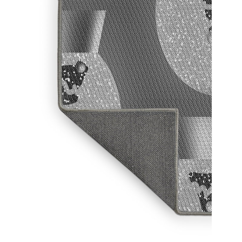 Tapis gris en laine Corine, Rectangle 2 pi x 3 pi