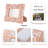 Khloe Whitewashed Brown Wood Embossed Picture Frame