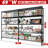 Marlia Steel Height -Adjustable Storage Rack Heavy Duty Shelving Unit-565501751-565694246