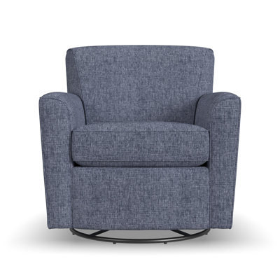 Monarch Upholstered Swivel Armchair
