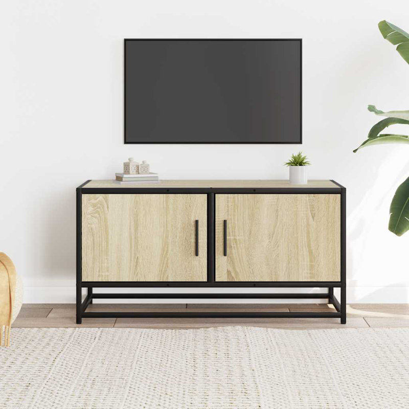 Aminda TV Stand for TVs up to 43", Sonoma Oak, 100cm