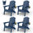 Set Of 4 Folding Adirondack Chair-504263018
