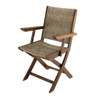 Kathryn Foldable Outdoor Patio Dining Armchair