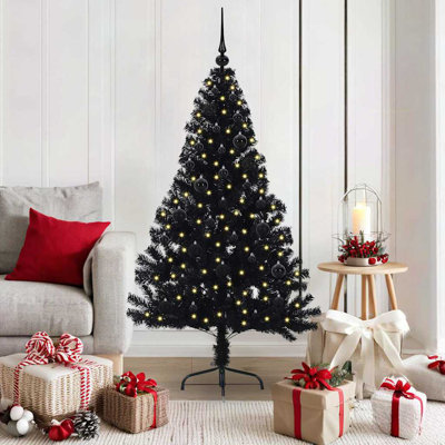 4.92' H Lighted Artificial Christmas Tree