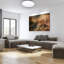Siena Plastic LED Flush Ceiling Light