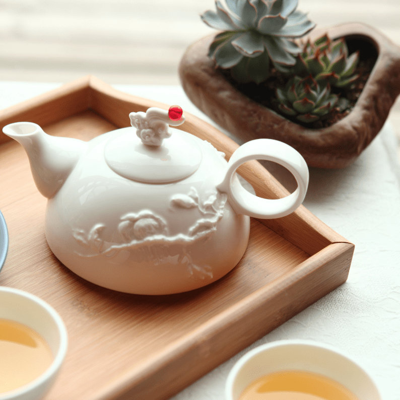 China Floral Teapot Set