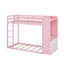 Lit superposé avec 4 tiroirs de rangement, bande lumineuse, rail de suspension, tablettes intégrées et panneaux perforés doubles-1056897016