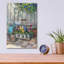 «Pansies In Wire Basket» par Carol Rowan-478448844