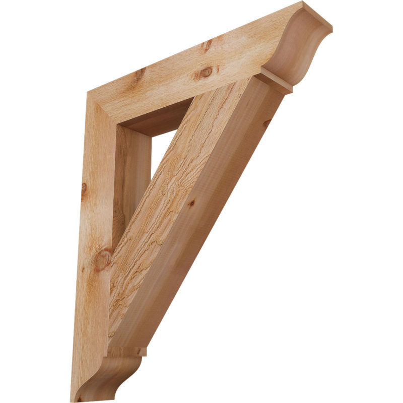 Support de sciage brut, H 38 po x l 6 po x P 32 po, Cèdre rouge