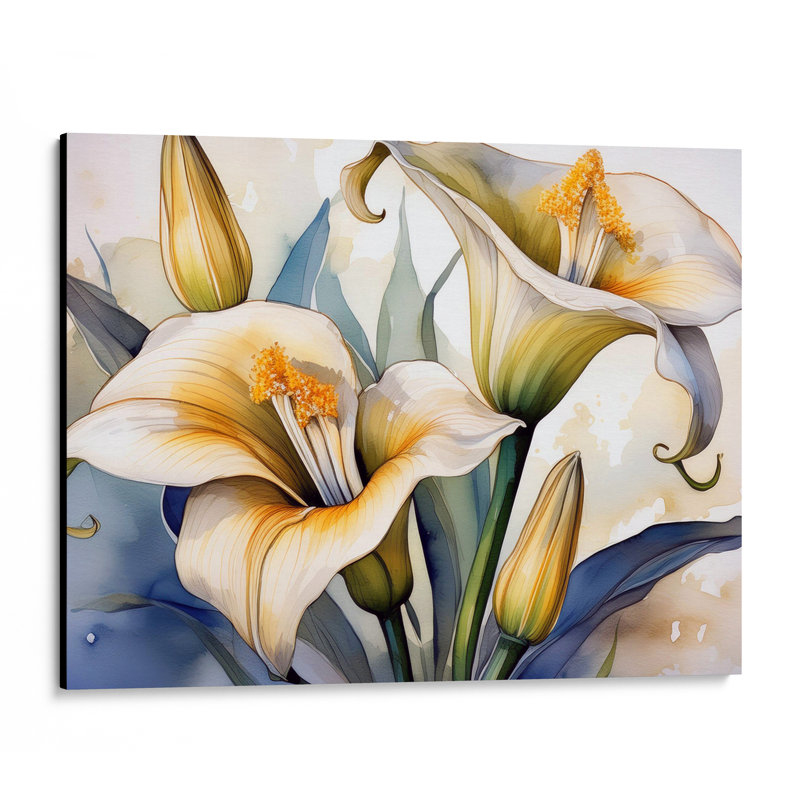 Calle Lily Summer Bloom, 45" H x 60" W