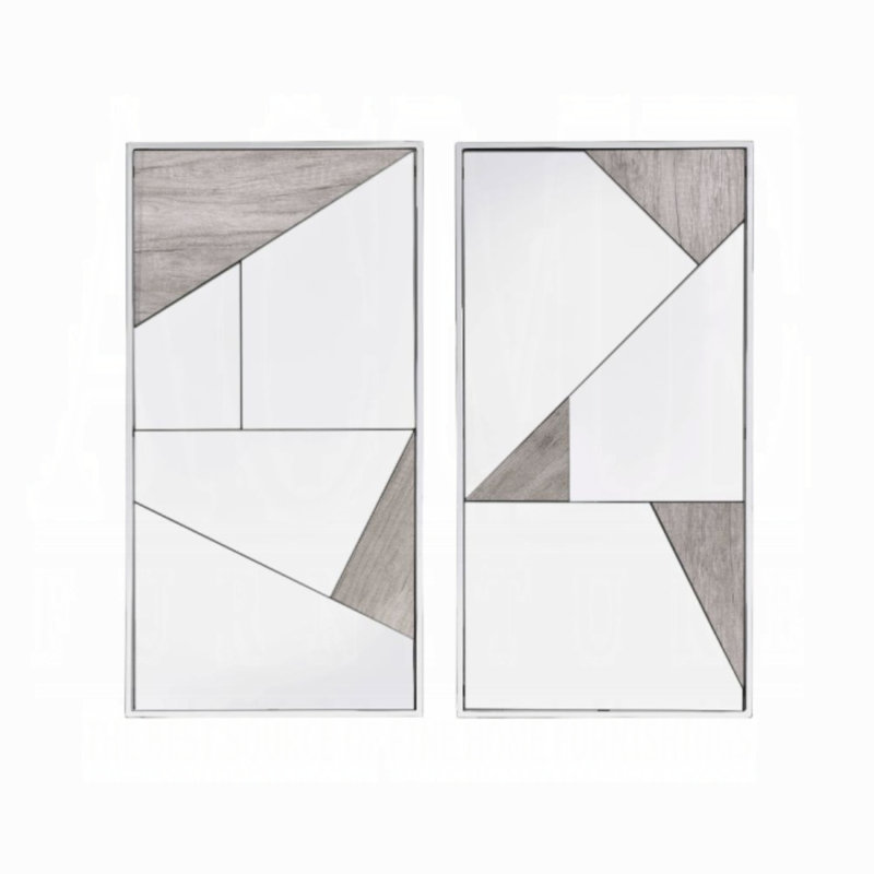 Miroir d'appoint Chafik (ensemble de 2)