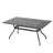 Copper-Decorated 68" Rectangle Cast Aluminum Patio Table Style Rectangular With Copper Finish, Made Of Aluminium
